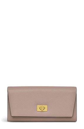 Radley London Brooke Avenue Large Flapover Wallet in Latte at Nordstrom Rack