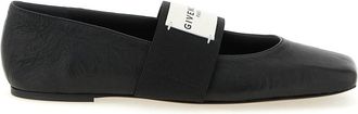 Givenchy Black Solid Square Ballet Flats
