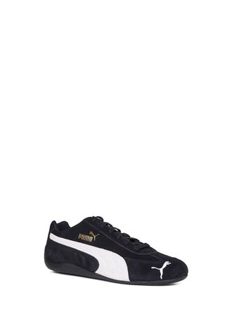 Puma Mens Black Suede Speedcat Og Sneakers Leather Trainers