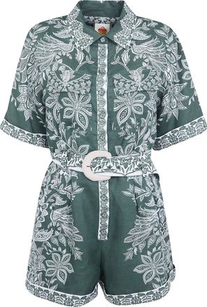 Farm Rio Short Sleeve Romper