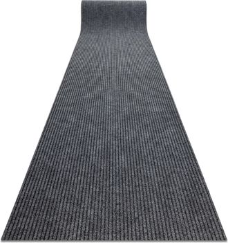 RugsX Rugsx - Corredor - Alfombrilla Antideslizante Gin 2126 Exterior, Interior Liverpool Gris 100 Cm Grey 100x1200 Cm