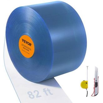 OEM Tenda A Strisce In Plastica 2500x20 Cm, Tenda A Lamelle