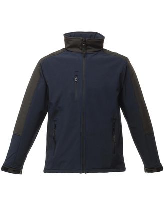 Regatta Mens Regatta Mens Hydroforce 3-Layer Softshell Jacket (Wind Resistant, Water Repellent & Breathable) - Navy - Size: 44/Regular