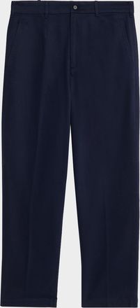 Dunhill Men & apos;s Cotton Twill Straight-Leg Chino Pants