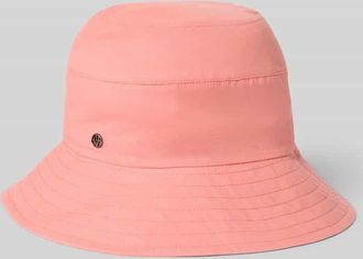 Loevenich Bucket Hat mit Label-Detail in Koralle, Gr&ouml;&szlig;e 1