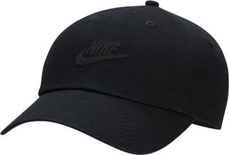 Nike Mens Club H86 Adjustable Cap - Black/Black Size M/L