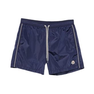 Moncler Beachwear, male, Blue, Size: S Moncler Sea clothing