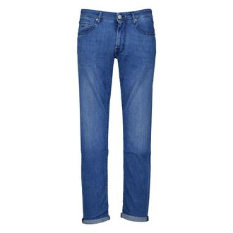 Sartoria Tramarossa Slim-fit Jeans, male, Blue, Size: W34 Michelangelo Jeans
