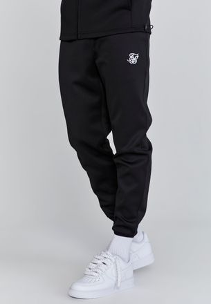 Siksilk Joggers de ajuste muscle negros para hombre SikSilk M