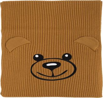 Moschino Gebreide sjaal met geborduurd teddybeermotief