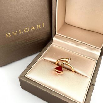 Bulgari Pink Gold Pink Gold (18K) Band Ring (Pre-Owned)