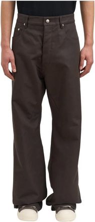 Rick Owens Wide Jeans, male, Gray, Size: W30 Geth Jeans