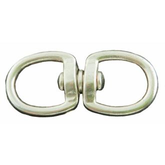 OEM 50 X Anello Doppio Girevole Zincato 20 Mm D 3/4
