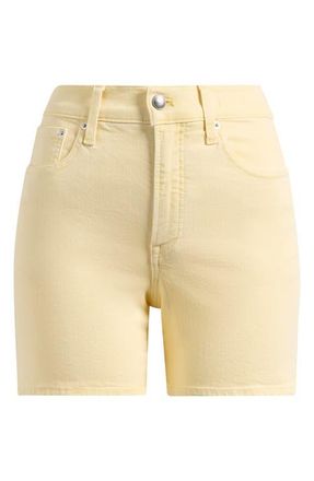 Madewell The Perfect Vintage Mid-Length Shorts in Candlelight at Nordstrom, Size 25