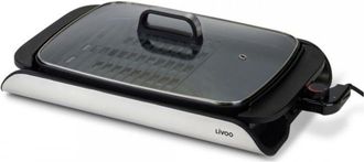 Livoo Plancha El&eacute;ctrica De 2000 W, 40 X 30 Cm - Doc321 - Livoo