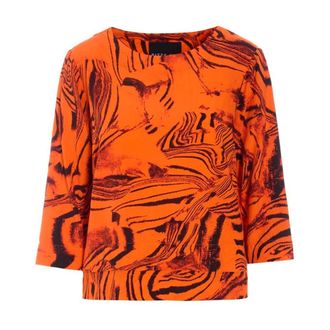Bitte Kai Rand Mujer, Blusas y Camisas, Naranja, Talla: XS