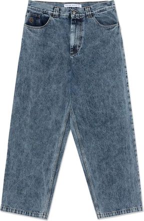 Polar Skate Co. Jeans, Heren, Blauw, S, Katoen, Big Boy Pants Heavy Washed