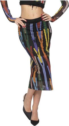 Moschino Mujer, Faldas, Multicolor, Talla: XS