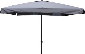 Concept Usine Sombrilla gris cuadrada 2,95 x 2,95 m
