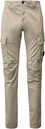 C.P. Company C.p. Company, Broeken, Heren, Beige, XL, Katoen, Beige Cargo Broek