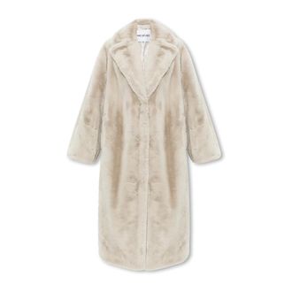 Stand Studio Stand Studio, Jassen, Dames, Beige, L, Maria fax bontjas