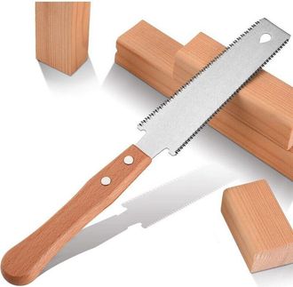 OEM Sierra De Mano Peque&ntilde;a Para Carpinter&iacute;a, Hoja Flexible De 15 Cm, Sierra De Tracci&oacute;n De Doble Filo Para Manualidades, Pasatiempos, Proyectos De Bricola