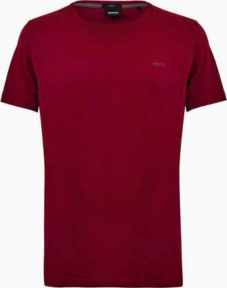 HUGO BOSS Mens Tessler 33 Regular Fit T-Shirt - Red - Size: 36
