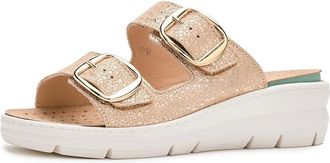 David Tate Mosaic Womens Wedge Shoes Platinum : EU 42 (US Womens 11-11.5) M (B), Leather