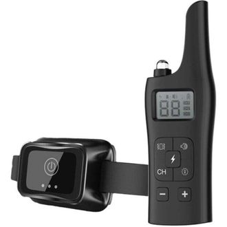 OEM Collar De Adiestramiento Para Perros De 800 M, Collar El&eacute;ctrico Impermeable Con Control Remoto, Pitido, Vibraci&oacute;n, Descarga Y Luz - Collar El&eacute;ctrico P