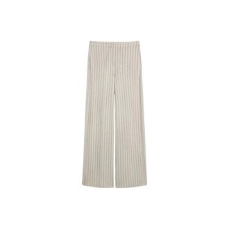 iBlues Wide Trousers, female, Beige, Size: 2XS Iblwideleg Wide-leg Trousers