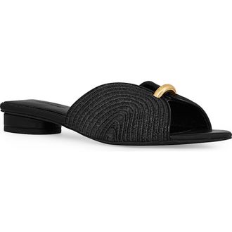 Rebecca Minkoff Paris Pointed Toe Slide Sandal in Black at Nordstrom, Size 11