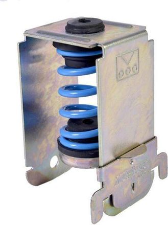 Pai Skincare Scatola da 25 - metalfase acoustic rider - sospensione a molla ad alte prestazioni F45/47 - H.88mm 30DB - da 15 a 30kg