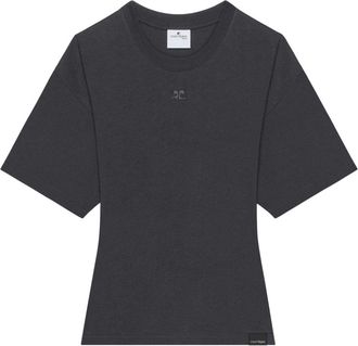 Courrèges Camicia con maniche ampie - Grigio