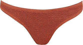 Bond-Eye Slip bikini lamé - Marrone