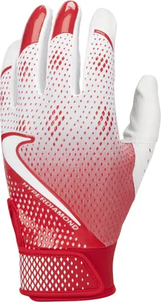 Nike Womens Hyperdiamond Softball Gloves (1 Pair) in Red | N1009787-691