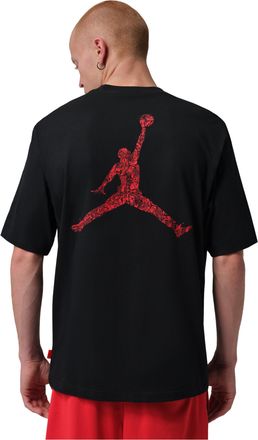 Nike Jordan Brooklyn T-Shirt Black University Red IM9999-010