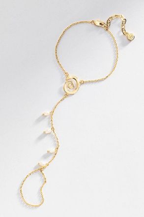 Ettika Aura Pearl Hand Chain
