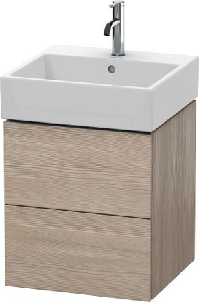 Duravit Duravit L-cube Mueble De Pared, 2 Cajones, 48,4 X 45,9 Cm, Para Vero Air 235050, Color: Decoraci&oacute;n Pino Plata - Lc627403131