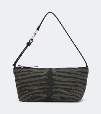 Fendi Vanity Small jacquard shoulder bag