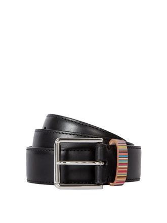Paul Smith Belt With Stripe Keeper