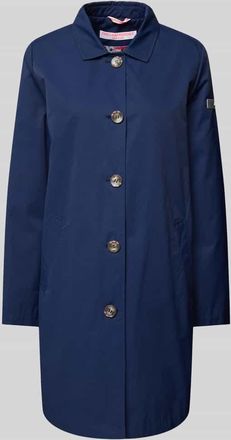 Frieda & Freddies Mantel mit Leistentaschen Modell SCARLETT NEO in Marine, Größe 38