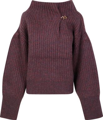 Dries Van Noten Teubina Emb 2725 Ribbed Sweater