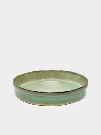 Mervyn Gers Ceramics Hand-Glazed Ceramic Large Deep Serving Bowl