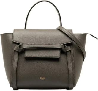 Celine Pre-owned Handbags, female, Black, Size: ONE SIZE Pre-owned Fabric celine-bags