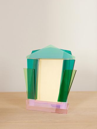 Reflections Copenhagen Cornice In Cristallo E Acciaio Inossidabile Dearest - Verde