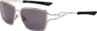 Nike Unisex 57 mm Grey Sunglasses