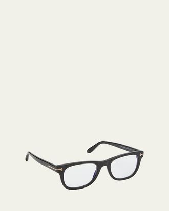 Tom Ford Square Blue Light-Blocking Optical Glasses