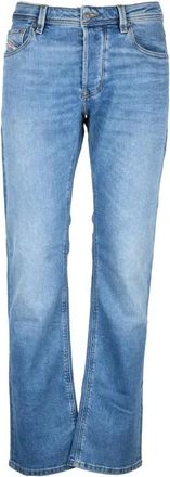 Diesel Larkee Straight Jeans - Heren - Regular Fit Jeans - Blauw - W33 - Katoen - Jeans