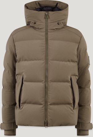 Belstaff Pulse Jacket Mens 3-layer Stretch Down Major Brown Size UK 40