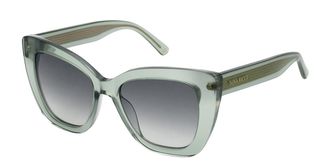 Nina Ricci SNR376 0912 Womens Sunglasses Green Size 52